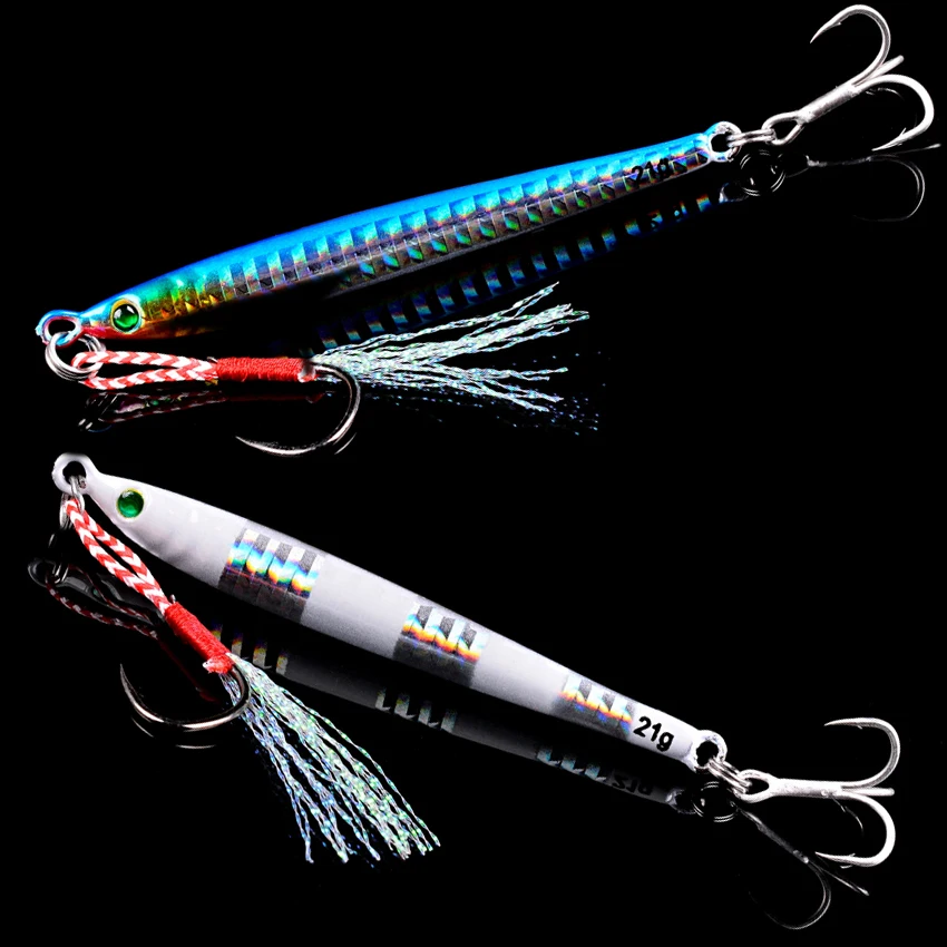 1PCS Super Slim long Metal Casting Jig 7G 10G 14G 17G 21G 28G 40G Shore Cast Jigging Spoon Fishing Lure Artificial Bait Tackle