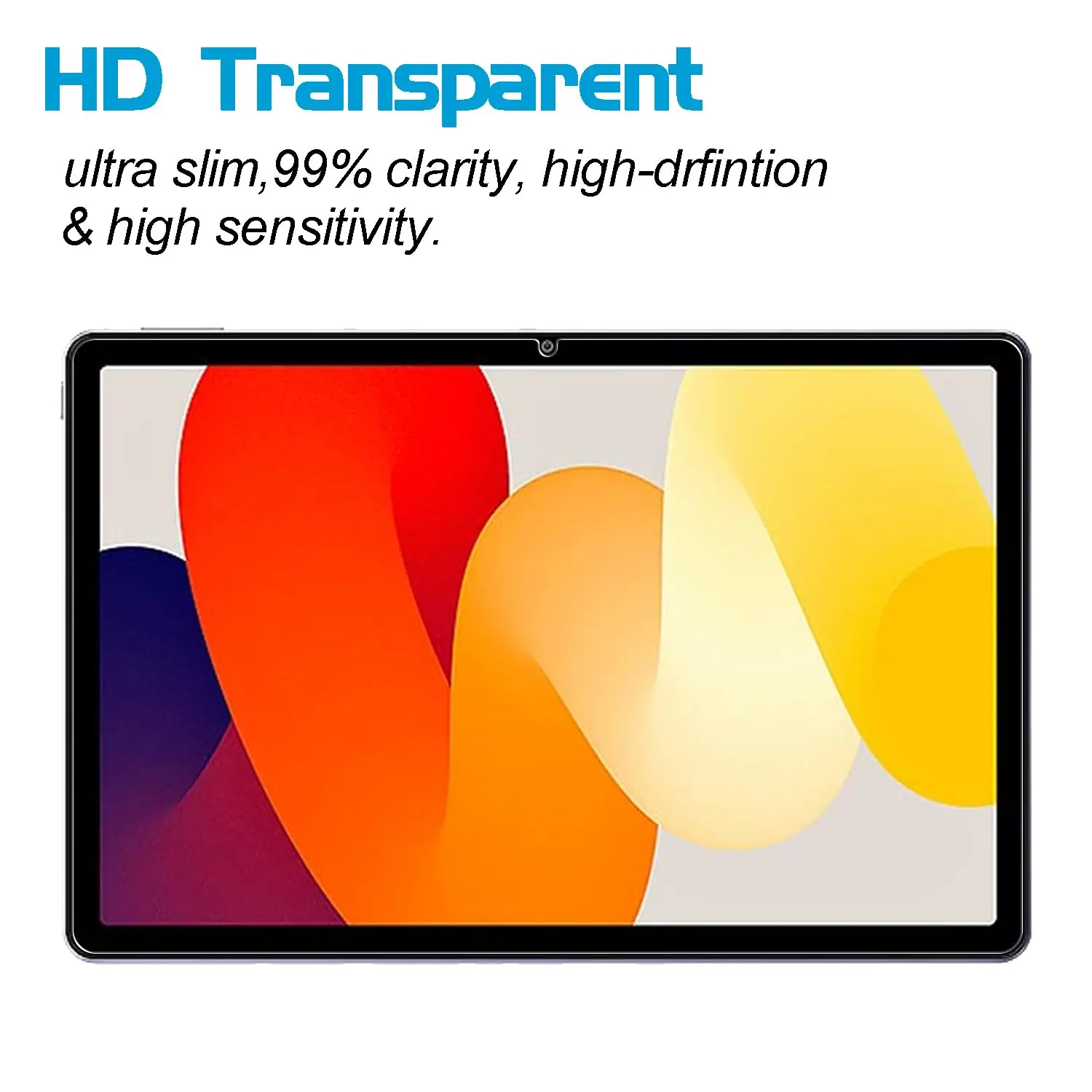 Screenprotector Voor Xiaomi Redmi Pad Se (11 Inch) 2023 Gehard Glas Film En Camera Lensbeschermer 9H Hardheid Anti Kras