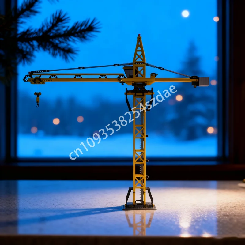 

762pcs MOC Construction Modular Crane City Model Building Blocks Assemble DIY Toys Creative Idea Christmas Gifts Brick Kids