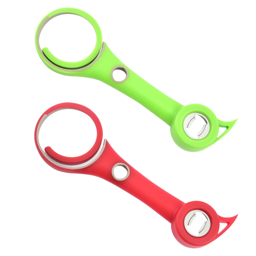 

2pcs Bottle Opener Stainless Steel Kitchen Tool Multi Function Beer Can Portable Practical Outdoor Picnic