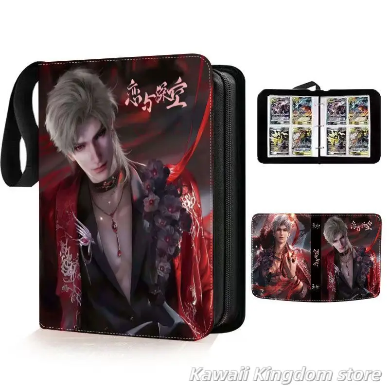 

Аниме Love and Deepspace Rafayel Zayne Xavier Sylus Caleb Card Book с отрывными листами Diy Polaroid Книга для хранения Коллекционные предметы из кожи