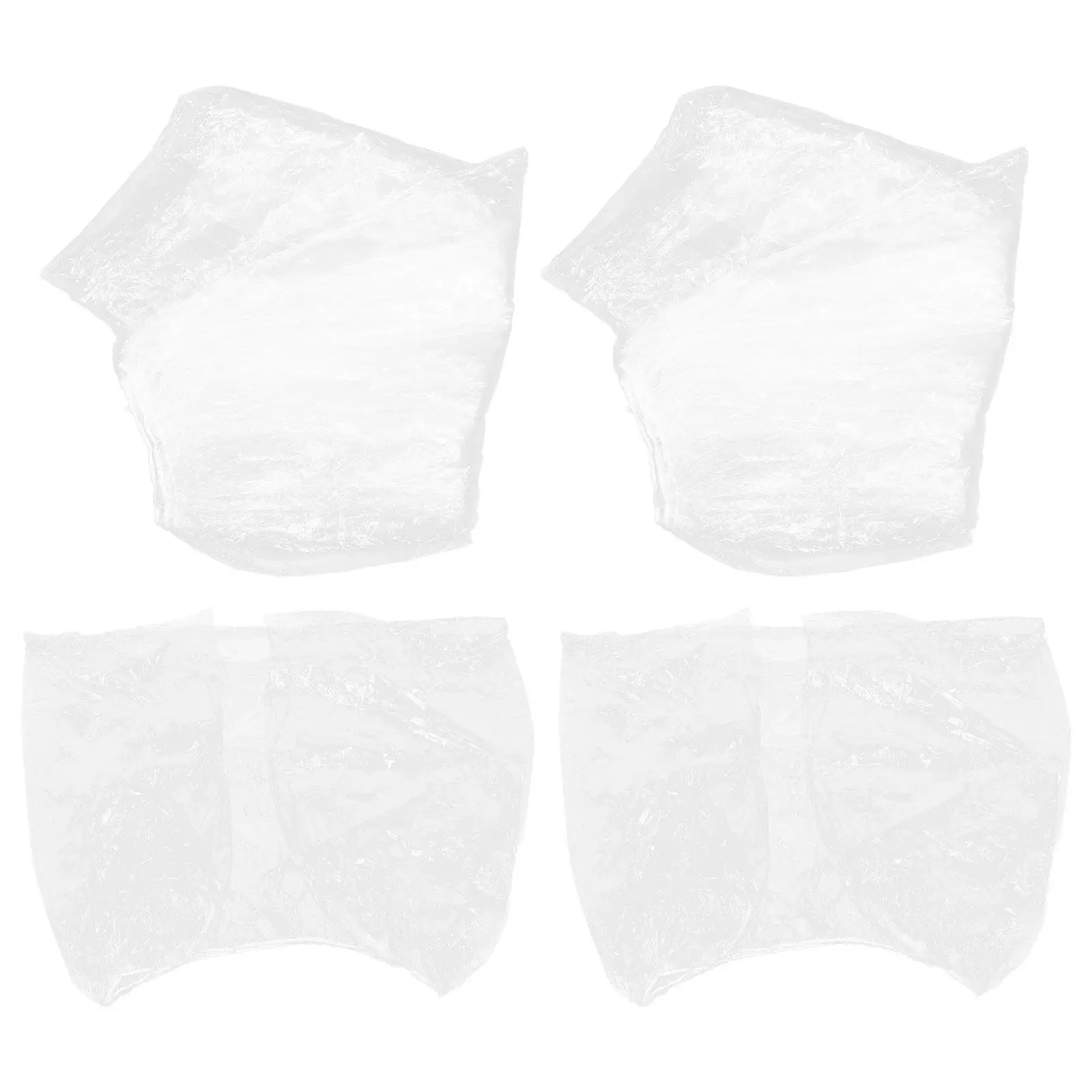 

4Pcs Disposable Waterproof Bike Cover for Motorcycle All Weather Outdoor Protection Against Dirt Droppings Uv Damage