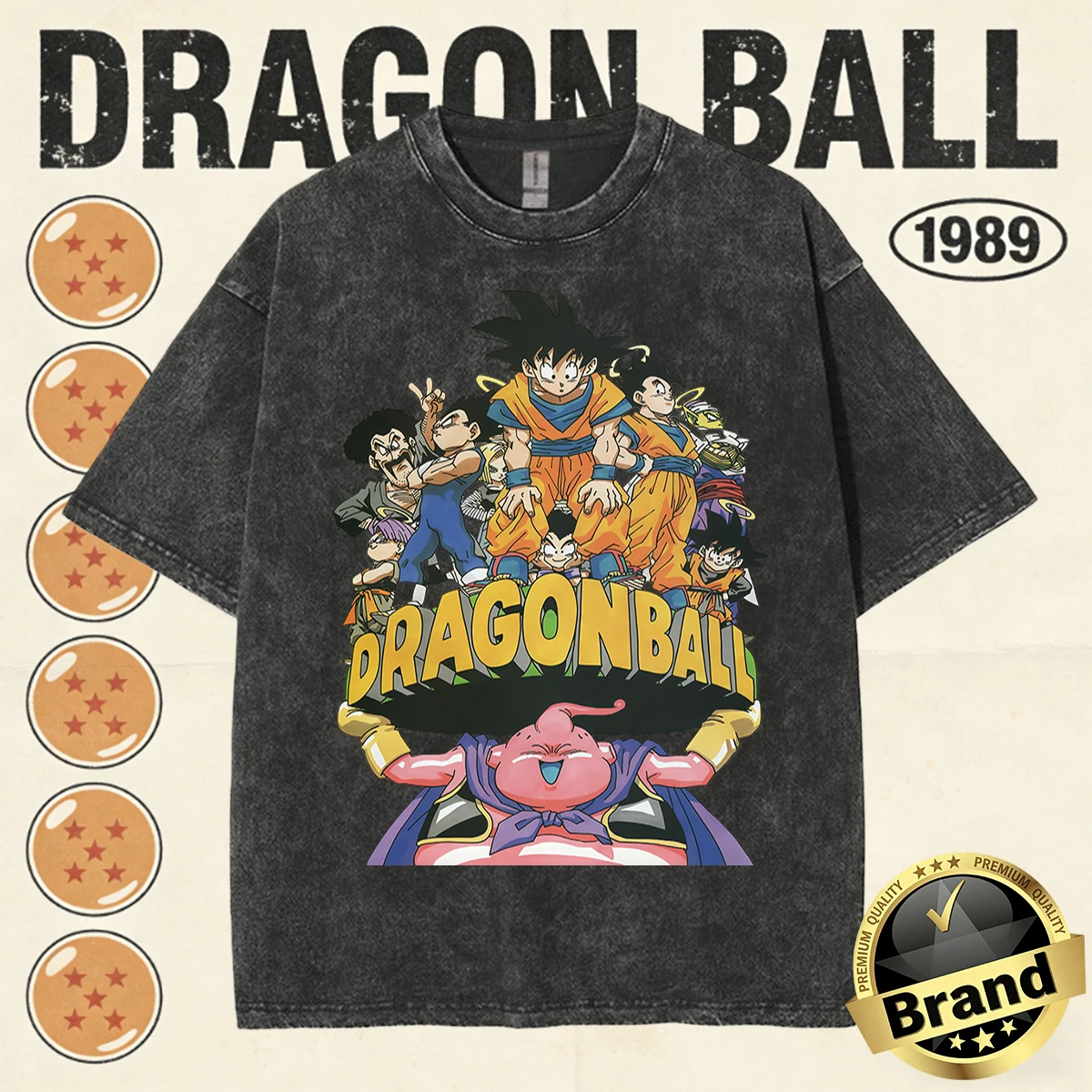 

Футболка оверсайз из хлопка с эффектом кислотной стирки Dragon Ball Z (Гоку, Гохан, Готен, Транкс) с принтом Nimbus Cloud, летняя коллекция 2026, аниме-стритвир