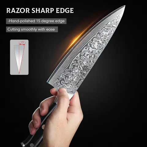 8 best sales Damaskuskniv - №7