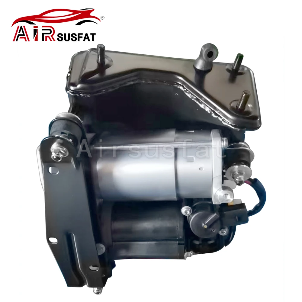 New Air Suspension Compressor Pump with Bracket and Filter For Jaguar Super V8 XJ8 XJR XJ X350 X358 2004-2009 C2C27702 C2C27702E