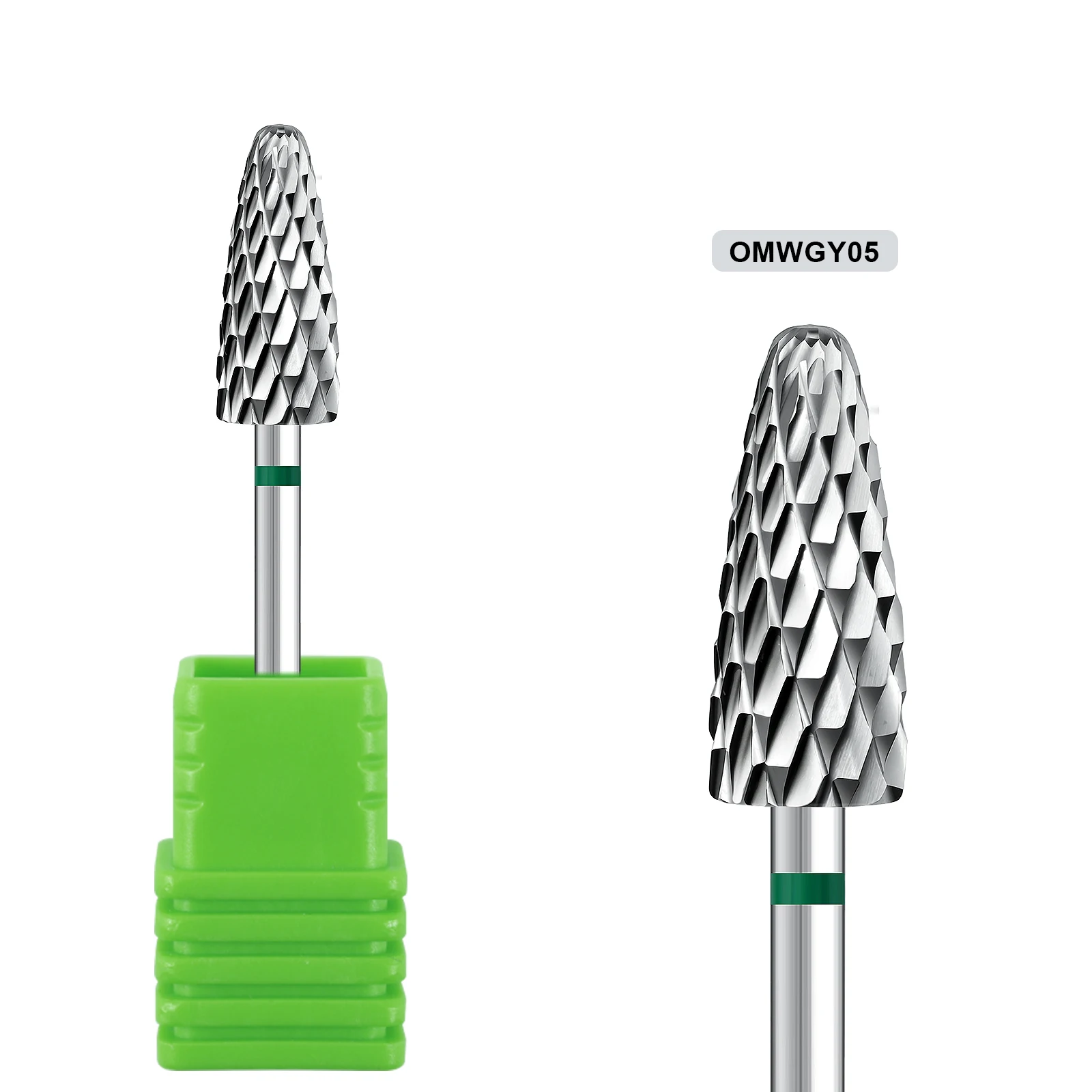 1pcs Wolfraam Staal Nail Cuticle Boren Carbide Draaien Elektrische Keramische Frees Voor Manicure Gel Polish Remover