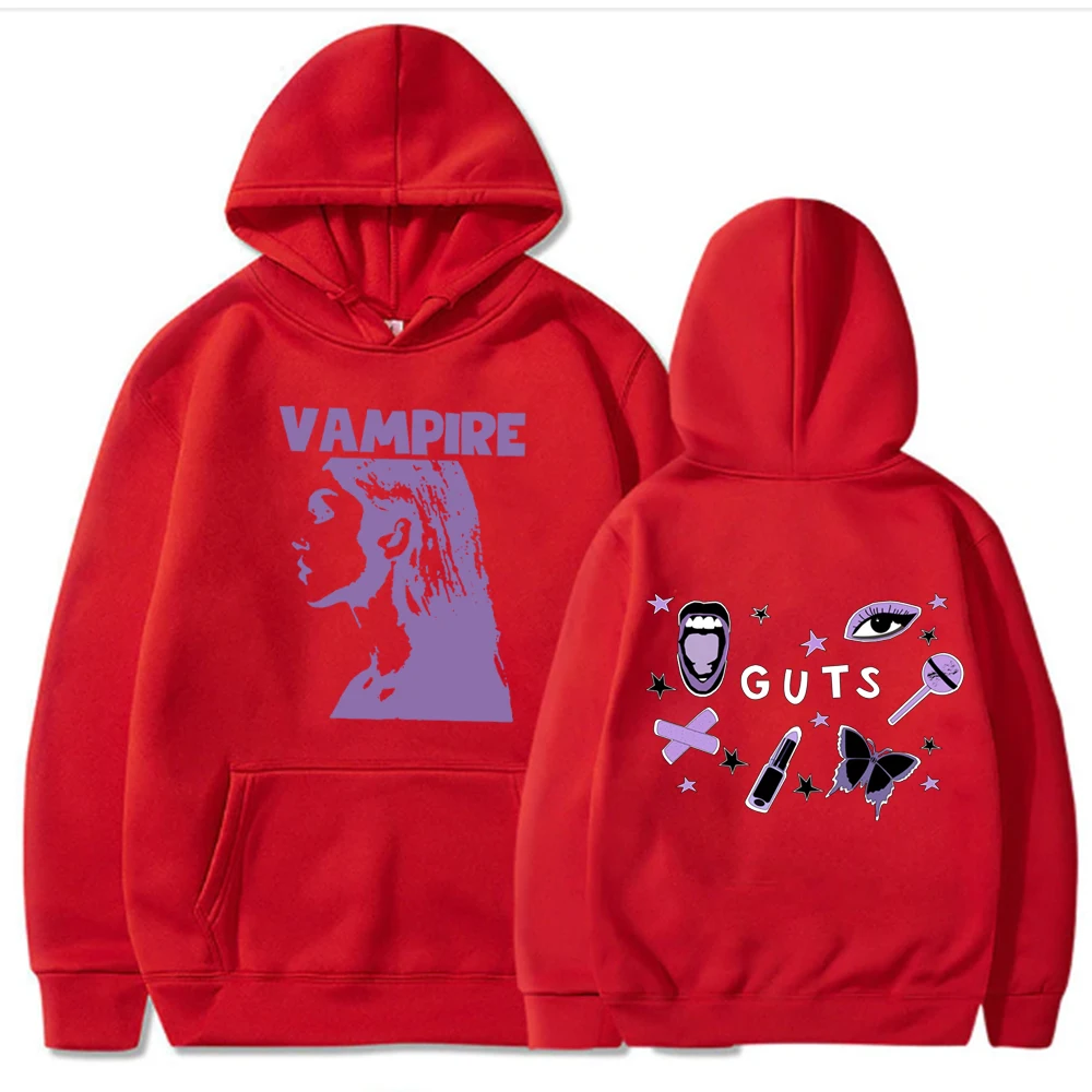 Guts Hoodie Vintage Sour Guts Vampire Pullover Midnight Sweatshirt Man Woman