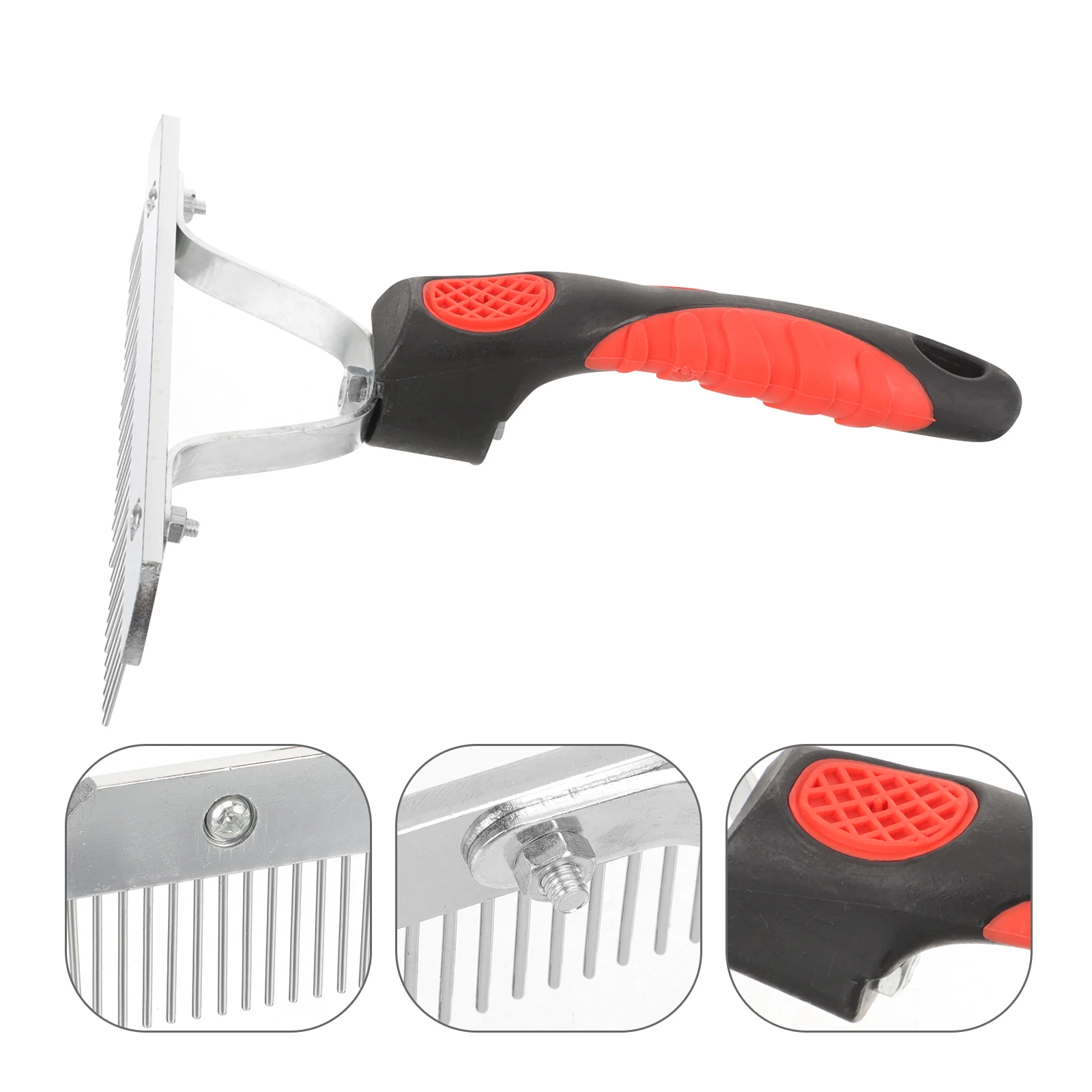 

Depilatory Comb Horse Groom Supplies Animal Hair Brush Cleaning Durable Rake