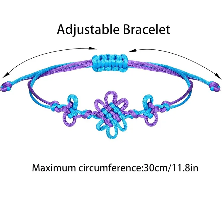 KPop Pulsera tejida de la suerte Pulsera de demonio Decoración linda de dibujos animados Pareja Día de San Valentín Decoración de fiesta de Halloween Regalos
