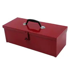 Metal Tool Box Organizer Portable Handle Storage Case multiFunction Tools box Heavy Duty Storage Box for Home Garage