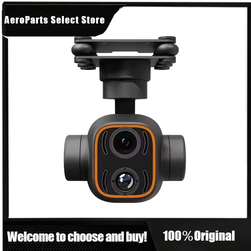APStoreSkydroid C12 2k HD Thermal Imager 3 Axis Stabilized Dual Light Gimbal Inverted Dynamic Drone RC Plastic