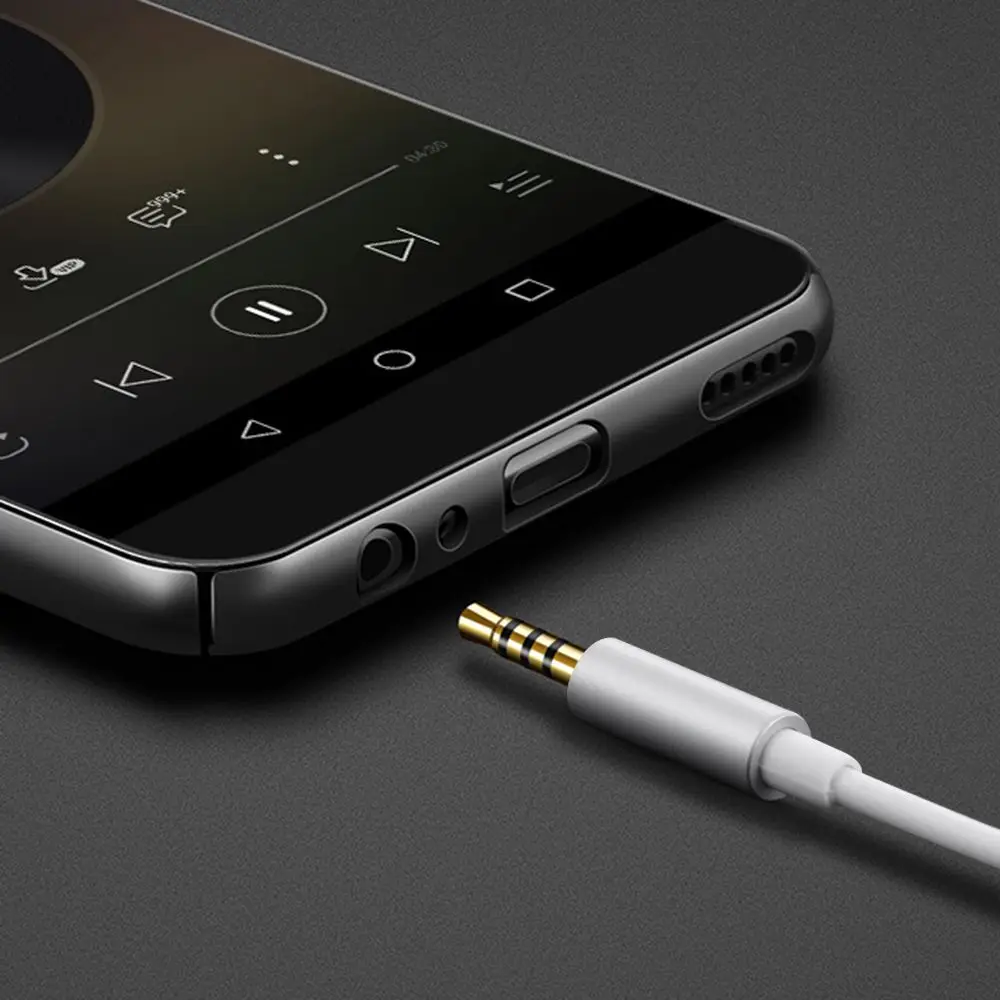 Gold Plated Plug 3.5mm Jack Earphone Aux Cord Male to Female Extender Audio Extension Cable