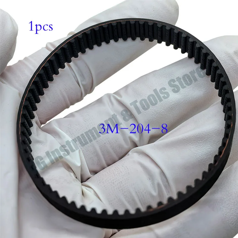 Neu für Staubsaugerteile: Umfang 204 mm, Breite 8 mm – Unverzichtbares Zubehör für Haushaltsreinigungsgeräte – 3M-204-8 Riemen – Detail 4
