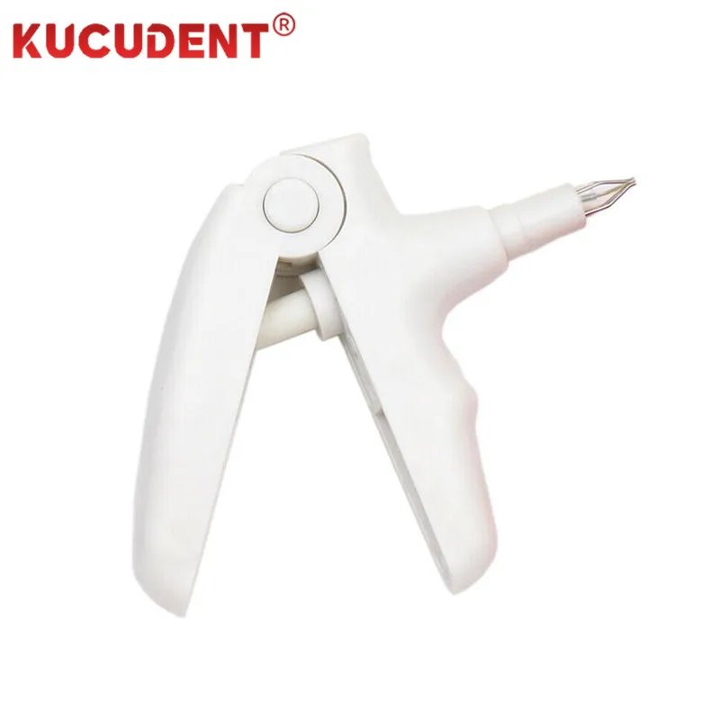 Dental Orthodontic Ligature Gun Ligature Ties Placer Dispenser for Elastic Ligature Ring Teeth Braces Dentistry Lab Tool Plastic