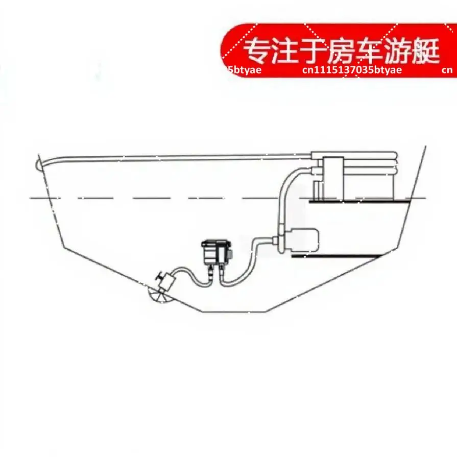 108mm Boat Marine Intake Raw Sea Water Strainer Filter Rafting Boating Accessories Fits Hose Size 1/2