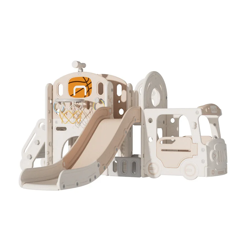 Multifunctional Kids Crawl Slide Combo, Indoor Home & Kindergarten Play Toy for 1-3 Years Old