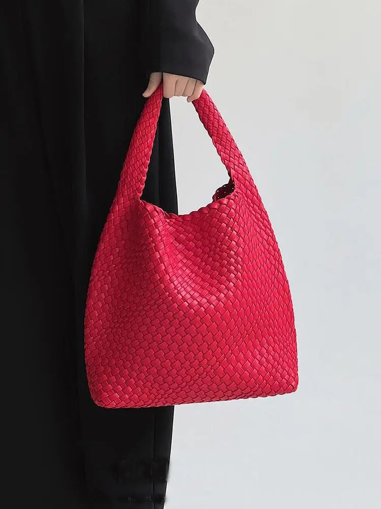 

Плетеные сумки и сумочки 2025 года: плетеная сумка из искусственной кожи для женщин, плетеная сумка-тоут, сумка через плечо, сумка с верхней ручкой и кошельком