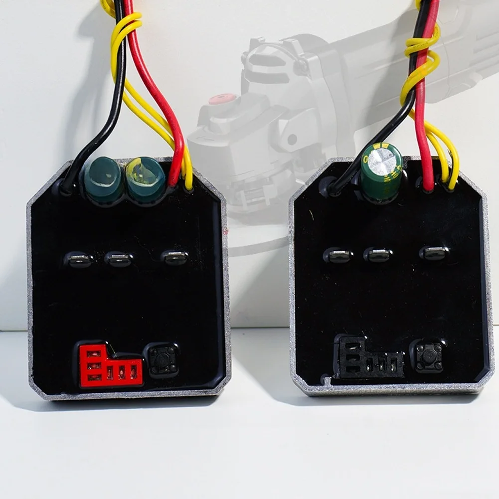 Brushless Angle Grinder Control Board With Switch And Light For For Dayi 2106 42V 36V 0.2A Power Tool Controller Replacement Par