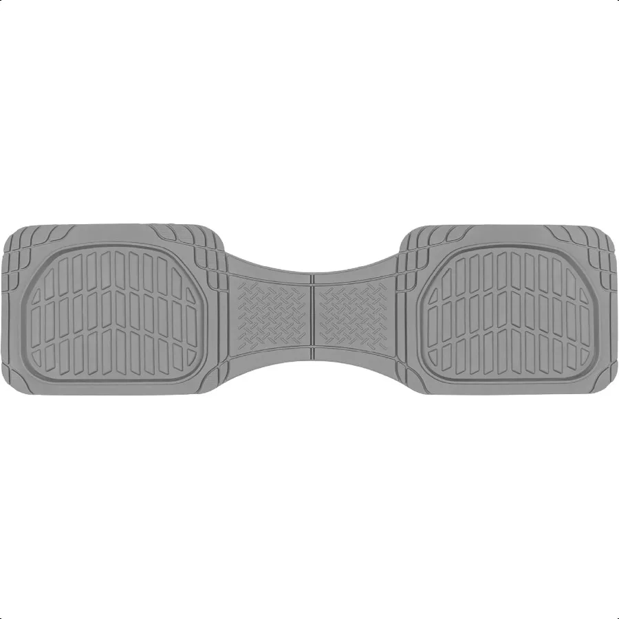 Premium FlexTough Deep Dish Rear Rubber Floor Mat Liners Heavy Duty AllWeather Universal Fit TrimtoFit Floor Mats for Cars Seda