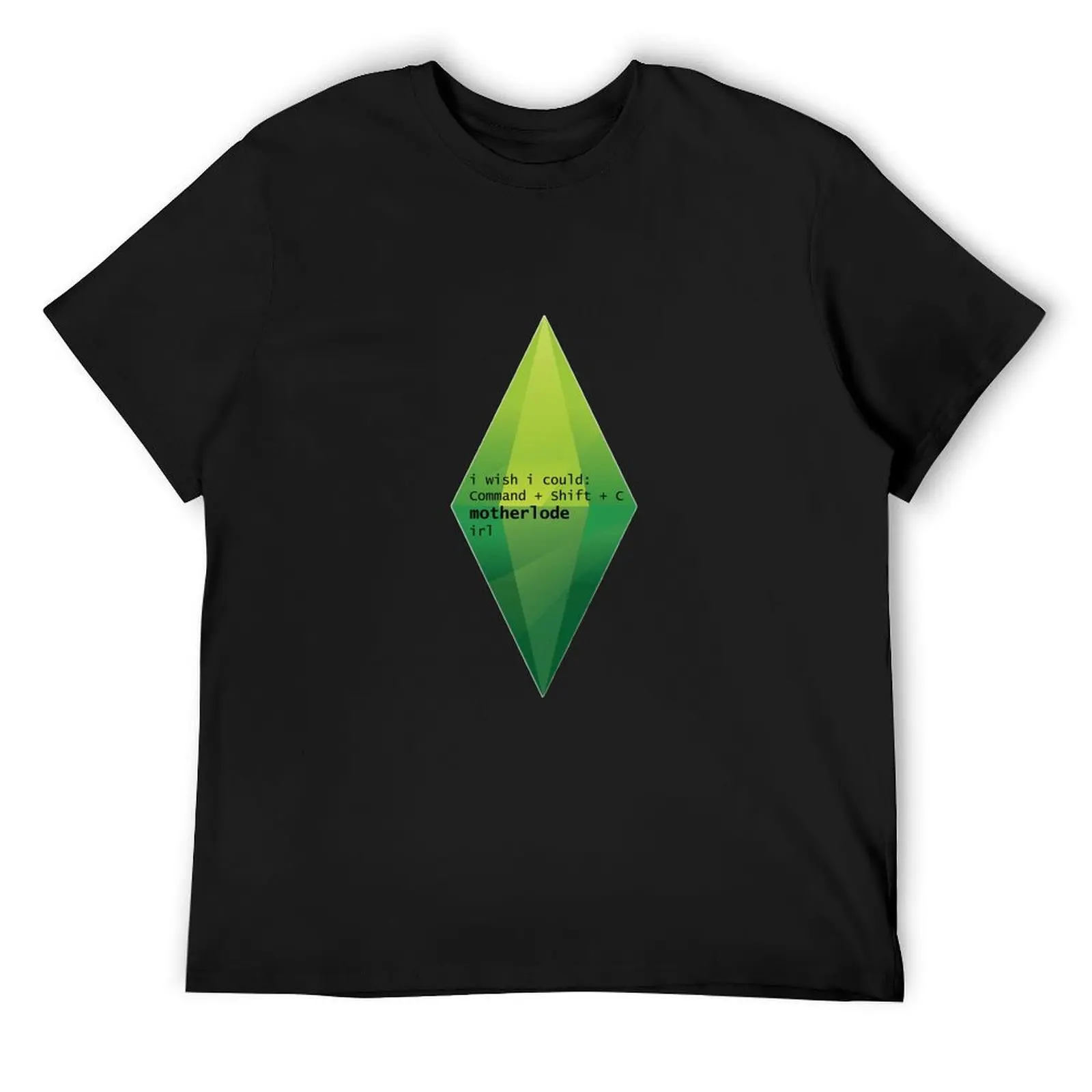 i wish i could motherlode in real life T-Shirt shirts graphic tees anime t shirts men workout shirt