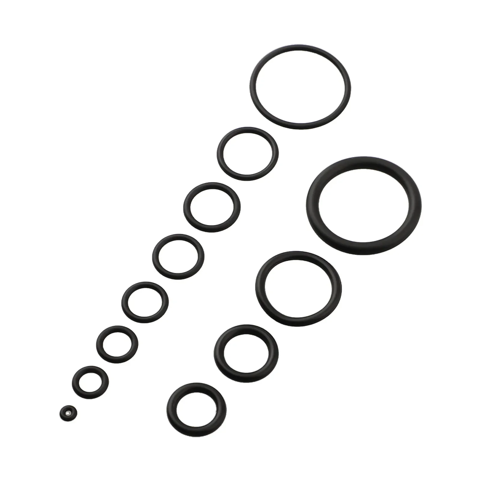 170pcs Scuba Diving Rubber Seal  Scuba Diving Tank Cylinder Rubber O Ring Valve Hose Regulator Diving Seal Rings Repair Kit