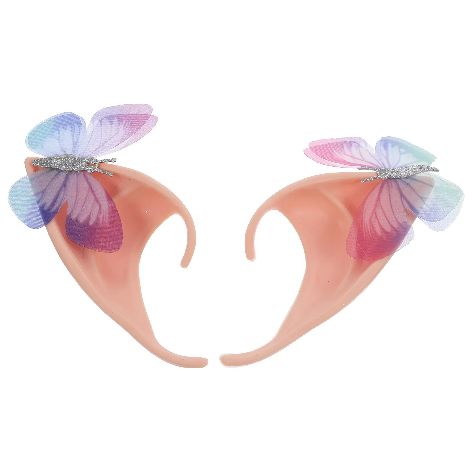

1Pair Butterfly Decorative Fairy Ears for Women Cosplay Party Halloween Prom Banquet Photo Shoot Elf Ears Prop Dress Up