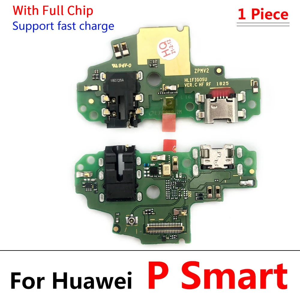 New For Huawei P Smart 2019 / P Smart 2021 USB Charger Port Jack Dock Connector Charging Board Flex Cable With Mic Microphone