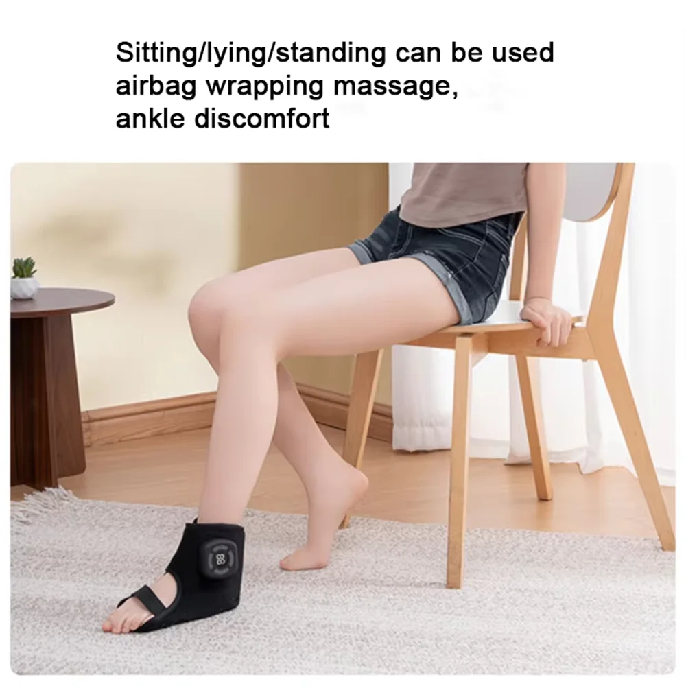 

Multi-Function Rechargeable Smart Heated Ankle Massager Deep Kneading Adjustable