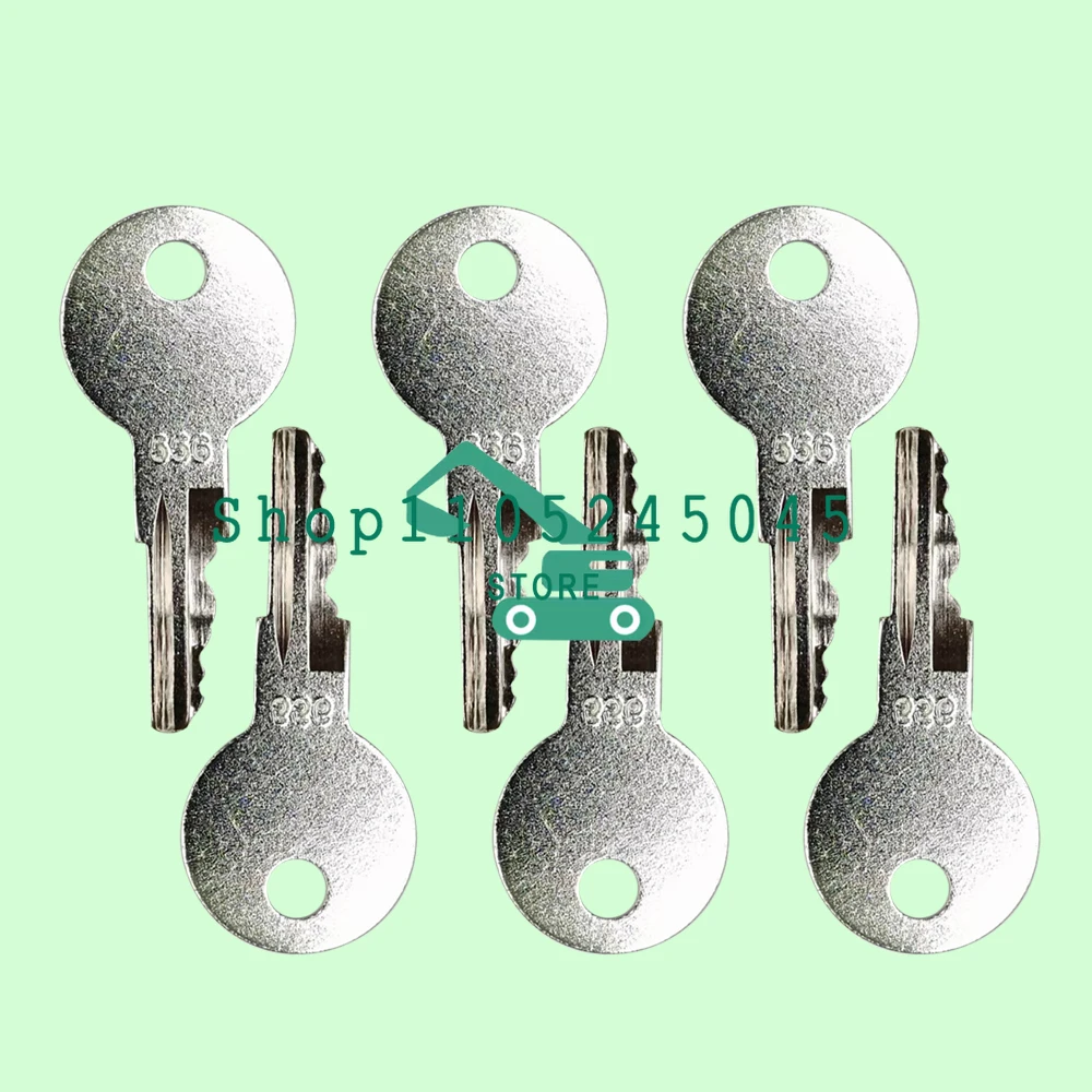 

20PCS 556 Ignition Starter Keys PK556 642628 CL905512-R Compatible with New Holland Skid Steers Compatible with Hyster Lifts