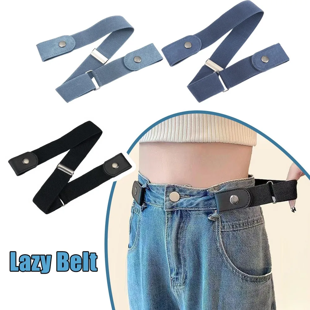 Ceinture de serrage élastique pour femmes, pantalon paresseux, ceinture en jean Invisible, Gadget magique, réglage de la taille de grand à petit