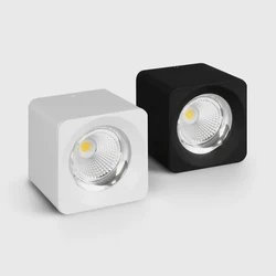 Faretti da incasso a LED COB dimmerabili a montaggio superficiale 10W 15W 18W 24W faretti a soffitto a LED AC85 ~ 265V lampada da soffitto a LED illuminazione per interni