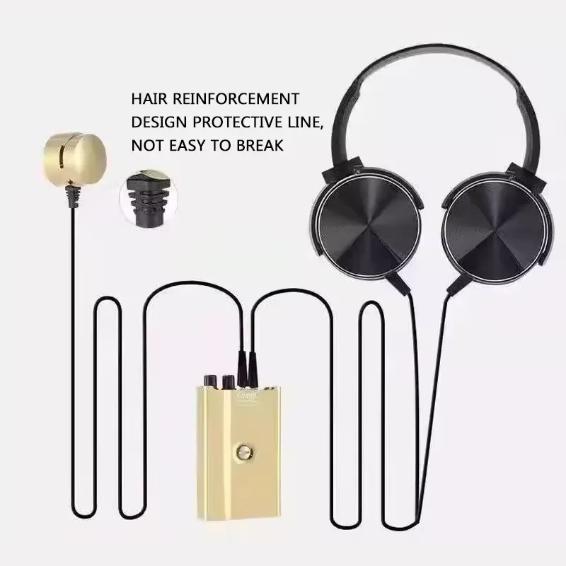 

F999R Комплект усиления аномального шума двигателя Аудио прослушиватель Высокоточный детектор утечек Обнаружение утечки нагревательной водопроводной трубы