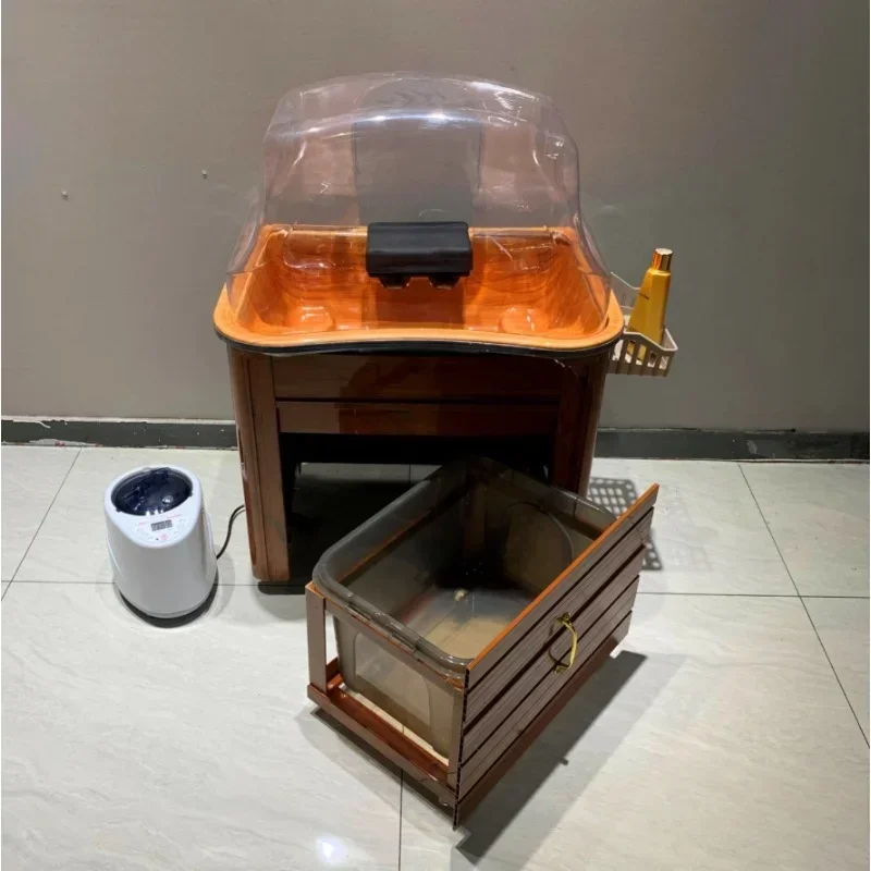 

Salon Chair Beauty Massage Shampoo Comfortable Luxury Stretcher Hair Headspa Shampoo Bed Wash Hair Salon Silla De Peluquería