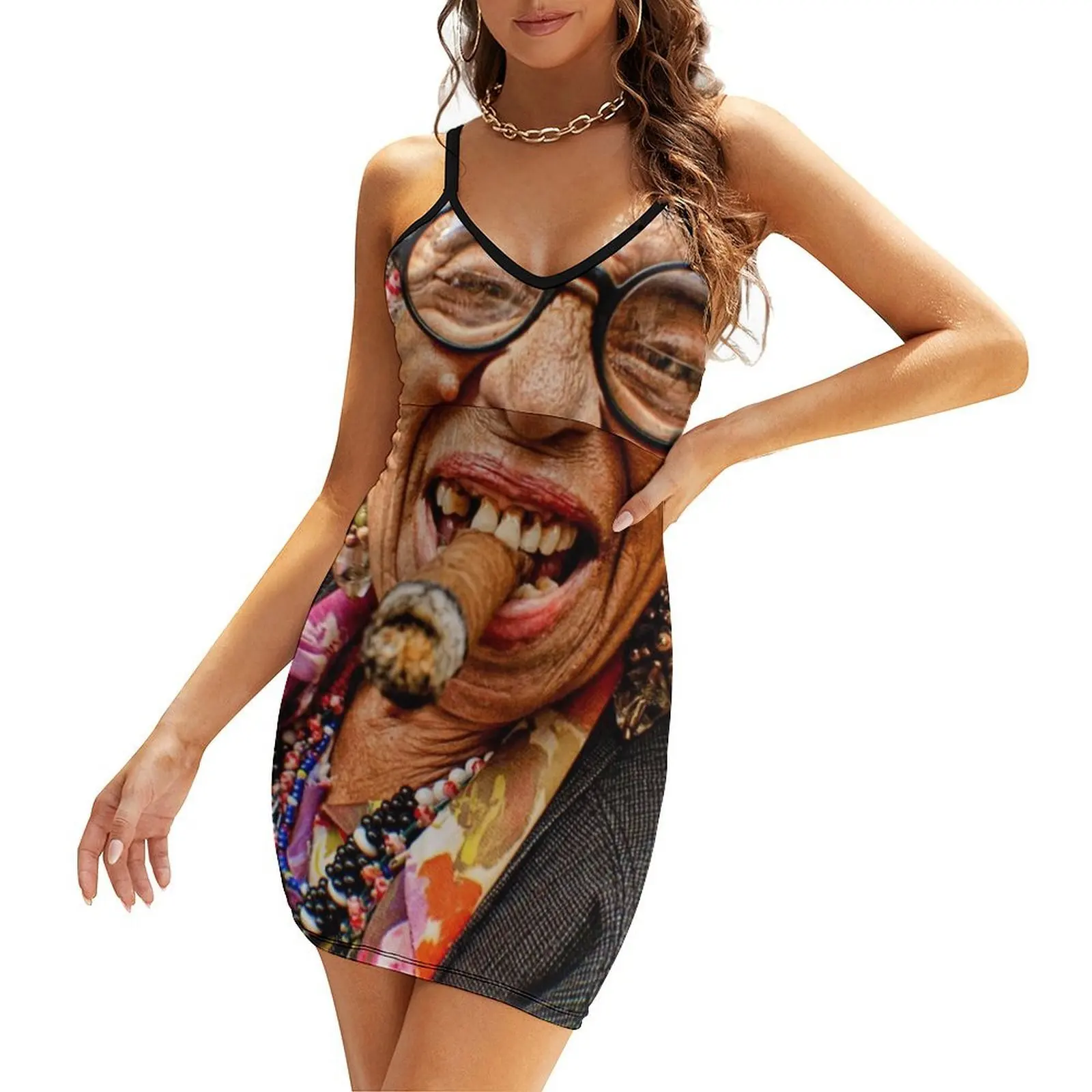 

Cuba - old lady Sling Dress summer dress woman 2025 Dress women dresses for womens women party dresses