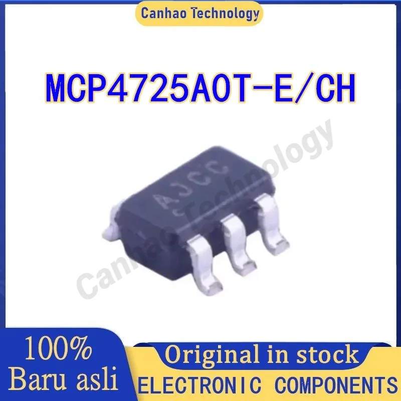 

5PCS MCP4725A0T-E/CH MCP4725A0T MCP4725 IC MCU SOT23-6 Chip 100% New Original in stock