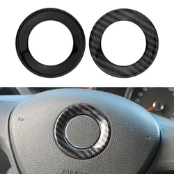 Car Steering Wheel Center Sticker Circle for Volkswagen VW Polo Passat B6 B7 Golf 6 7 MK6 MK7 Jetta MK5 for Skoda Octavia Fabia