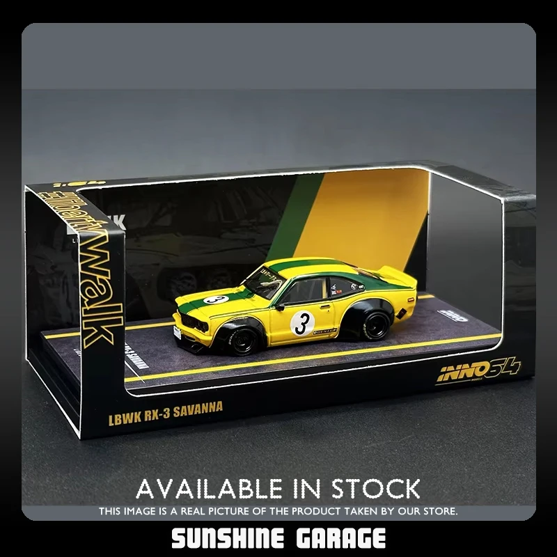 

INNO In Stock 1:64 LBWK RX3 Savanna Diecast Diorama Car Model Collection Miniature Toy