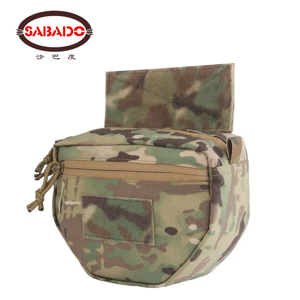 Tactical Dangler Pouch Hook and Loop Panel Fanny Pack SACK Pouch Drop Bag Tools Storage For Plate Carrier and Vests