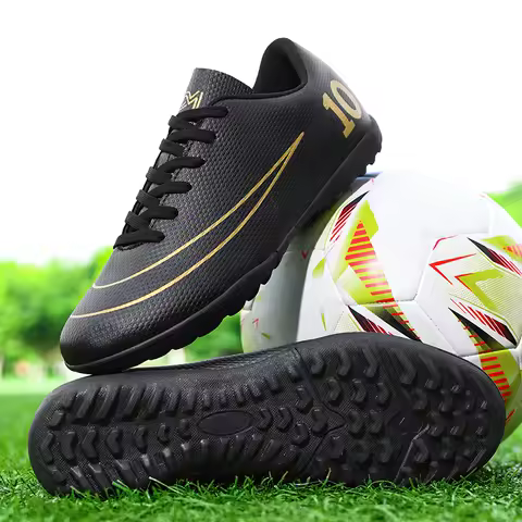 New Men Football Boots Sport Breathable Grass Professional Soccer Shoes High-quality Training Hot-selling Kids Unisex Students