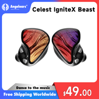 Kinera Celest IgniteX Beast In-Ear Earphones 10mm LCP Dynamic Driver +1BA With Detachable Boom Microphone Hybrid IEMs Audio