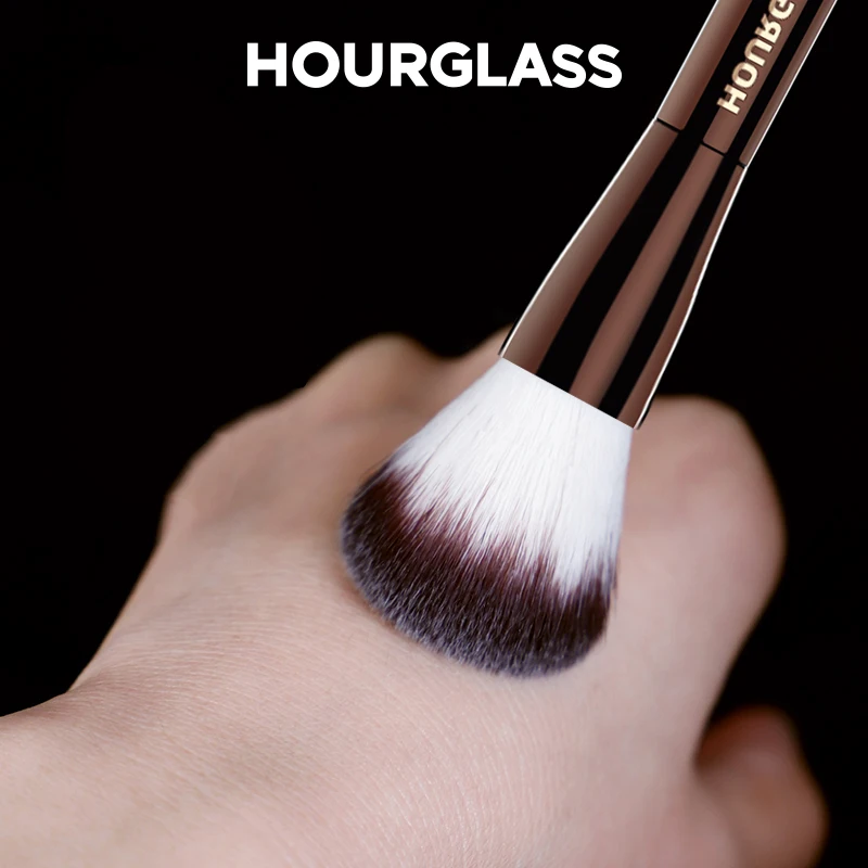 Hourglass Makeup Brush- No.17 Lighting Edit Brush Soft Fiber Hair Double Head Highlight Fashion Design Single Face Brush