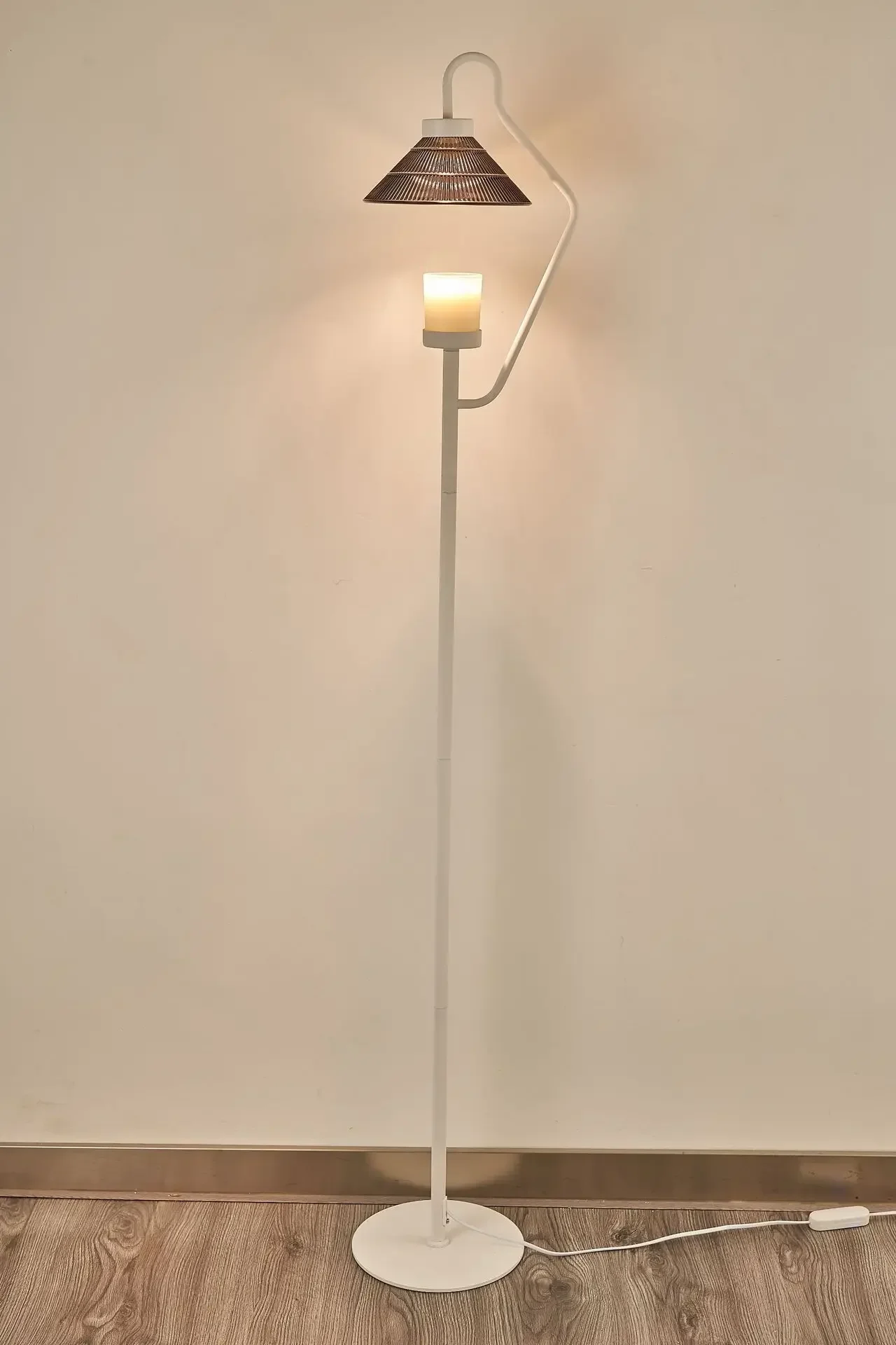 Folded Floor Lamp Creative Nordic Light Luxury Living Room Sofa Bedroom Bedside  Minimalist Aromatherapy Wax Melting