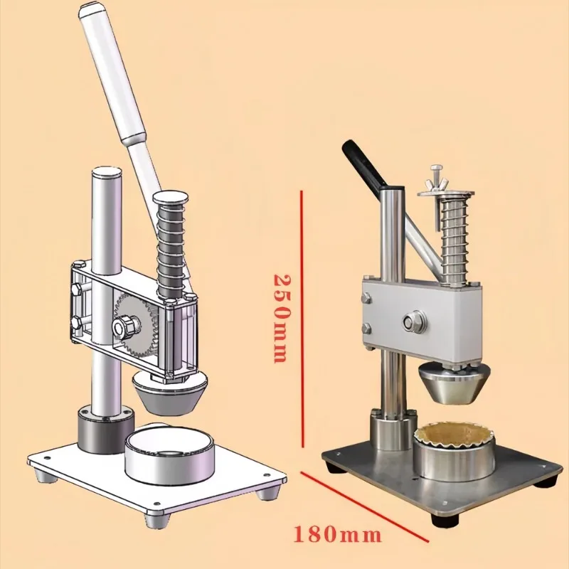 

【2026】Stainless Steel Non-Stick Cupcake Mold Multiple Size Baking Mould Pastry Tool Commercial Manual Tart Shape Machine