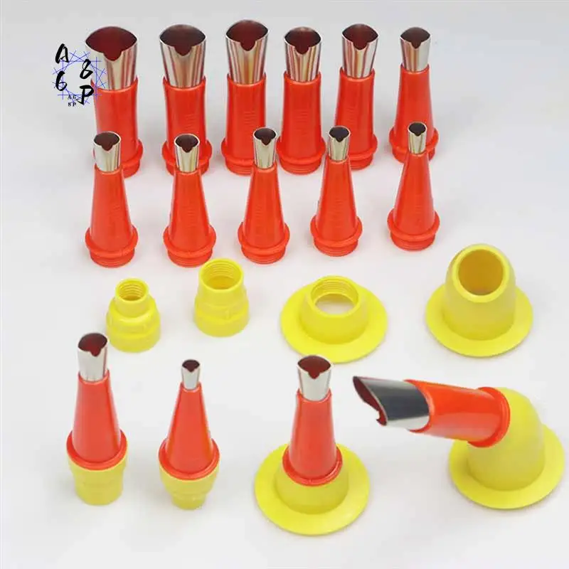 

A68P-31 Stainless Steel Caulking Finisher Caulk V Nozzle Applicator Glue Silicone Caulking Tips Kitchen Bathroom