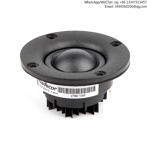 

HF-022 HiFi Speakers 30mm Neodymium Textile Tweeter Speaker Driver Unit /TW030WA13/4ohm 93.5dB