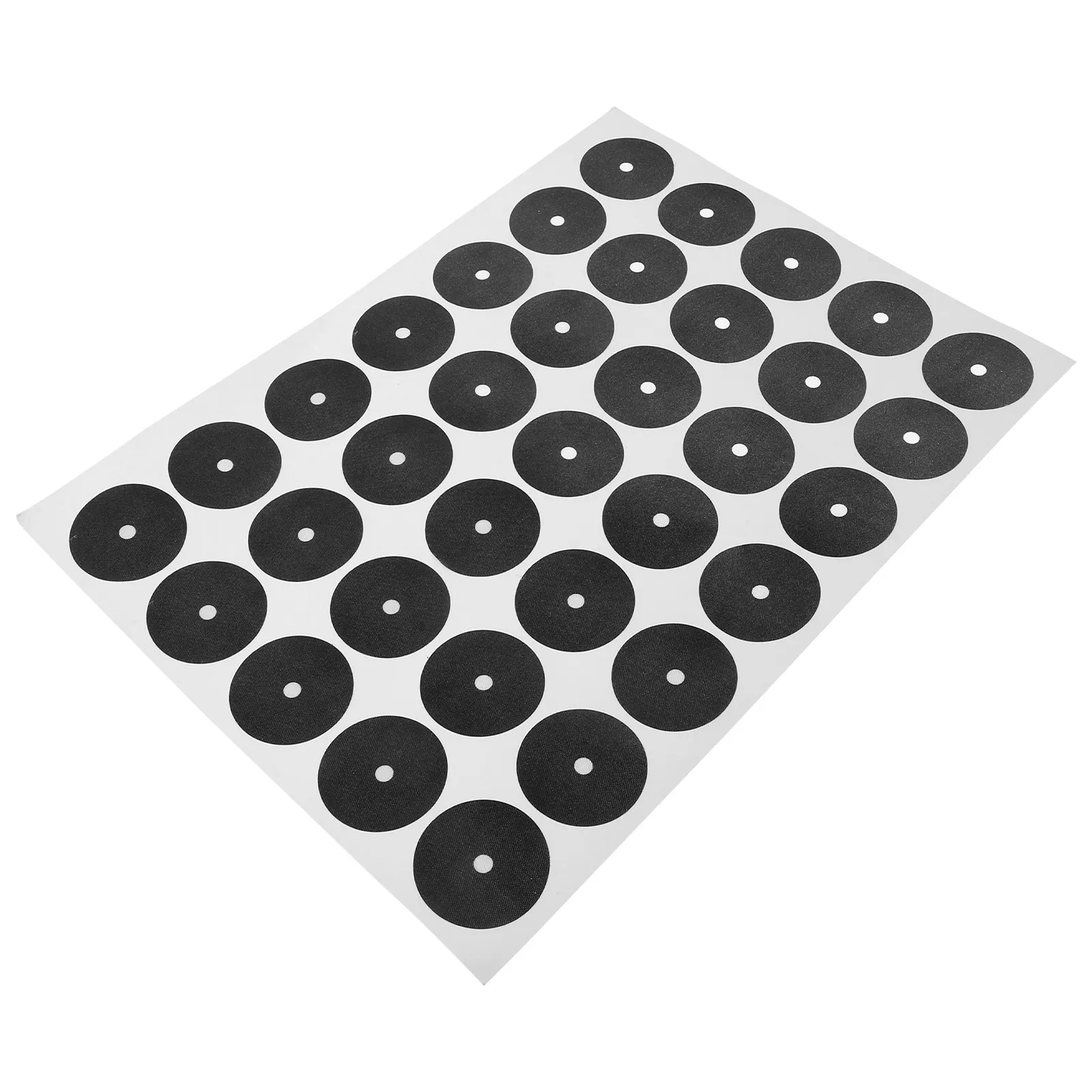 

1 Sheet Wear-Resistant Pool Table Marker Dots Easy-Apply Round Billiard Spot Stickers for Snooker Billiards Table Decoration