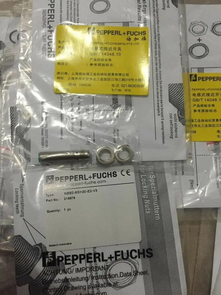 

One New PEPPERL+FUCHS NBB2-8GH20-E2-V3 Proximity Switch Expedited Shipping