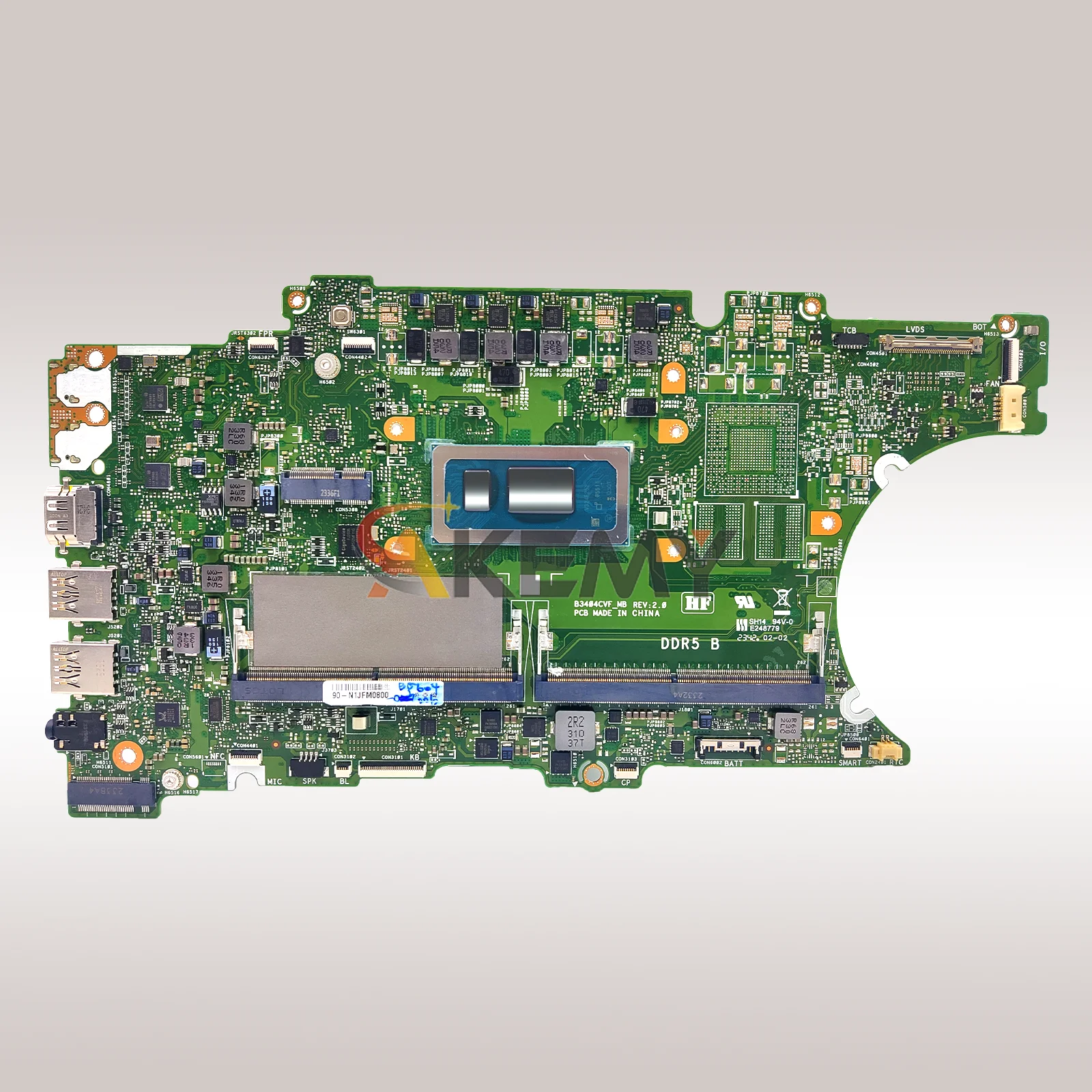 B3404CV اللوحة الأم للكمبيوتر المحمول ASUS ExpertBook B3404C B3404CMA B3404CVA اللوحة الرئيسية للكمبيوتر المحمول مع وحدة المعالجة المركزية I3 I5 I7 100% اختبار موافق stk
