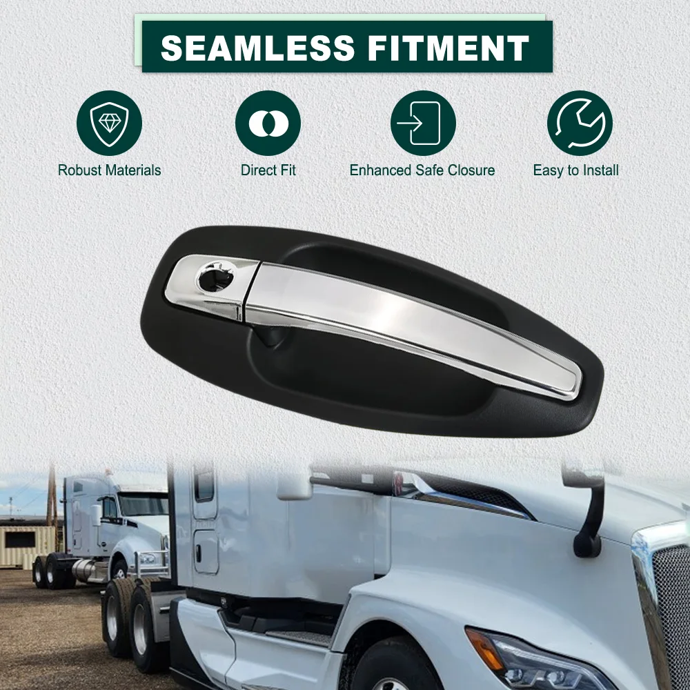 

Car Exterior Door Handle for Kenworth T680 T880 2013-2024 W990 2019-2024 R56-1158 R56-1158R Left/Right Outside Door Handle