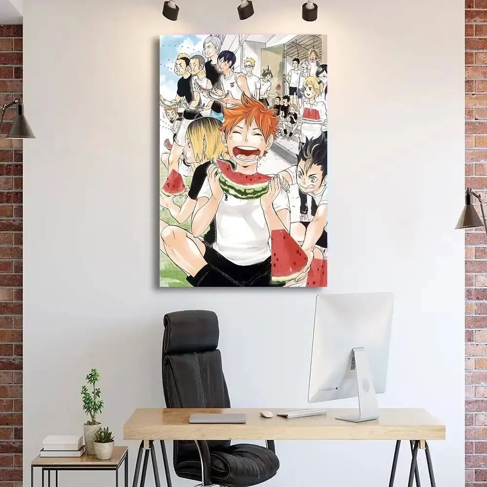 ملصق أمين H-Haikyuu ملصقات لاصقة مقاومة للماء ملصق ورقي للمقهى وبار ديكور المنزل #5